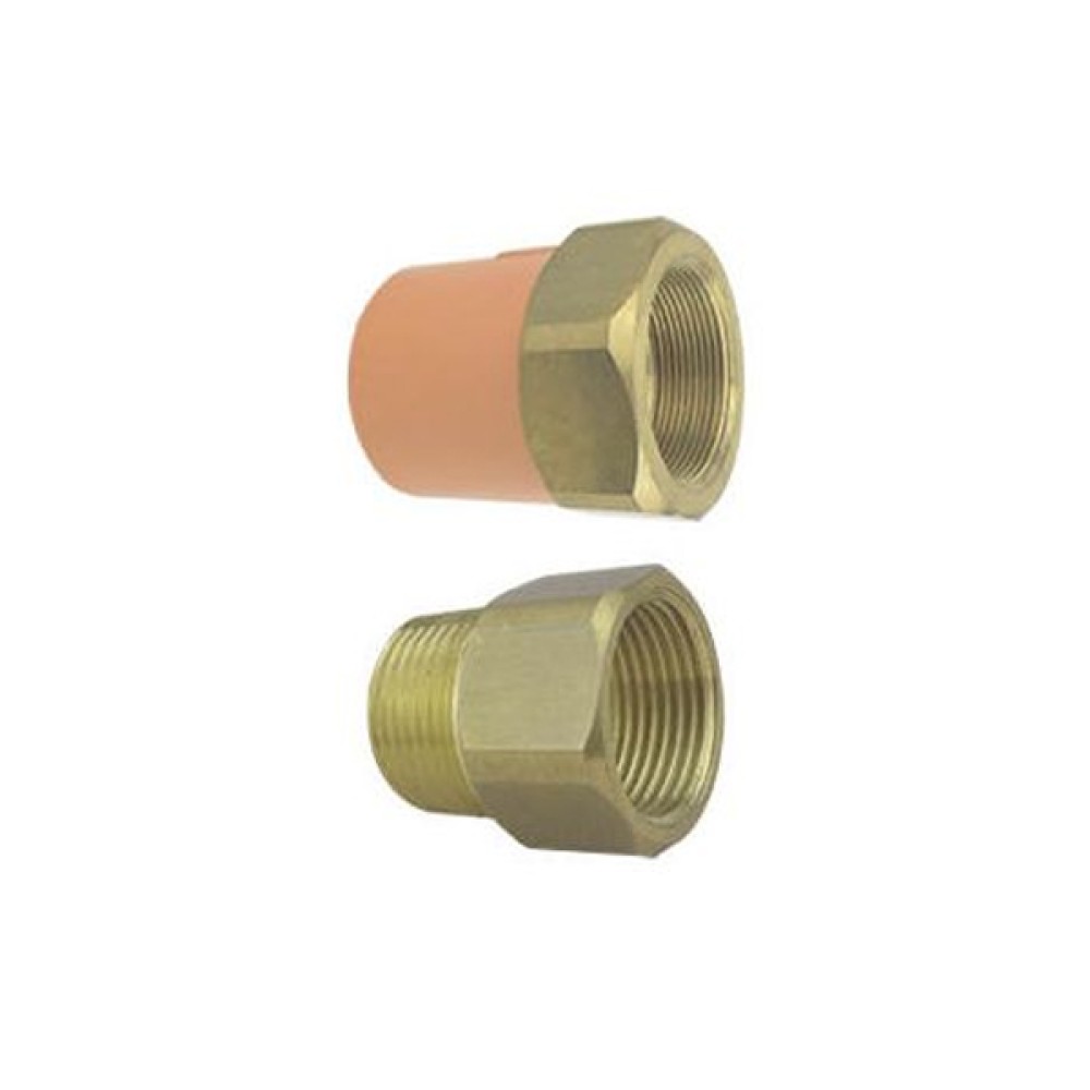 Luva Transição F/F Adaptador 1.1/4 X 1.1/4 incêndio CPVC Amanco 99303 Luva Transição F/F Adaptador 1.1/4 X 1.1/4 incêndio CPVC Amanco 99303
