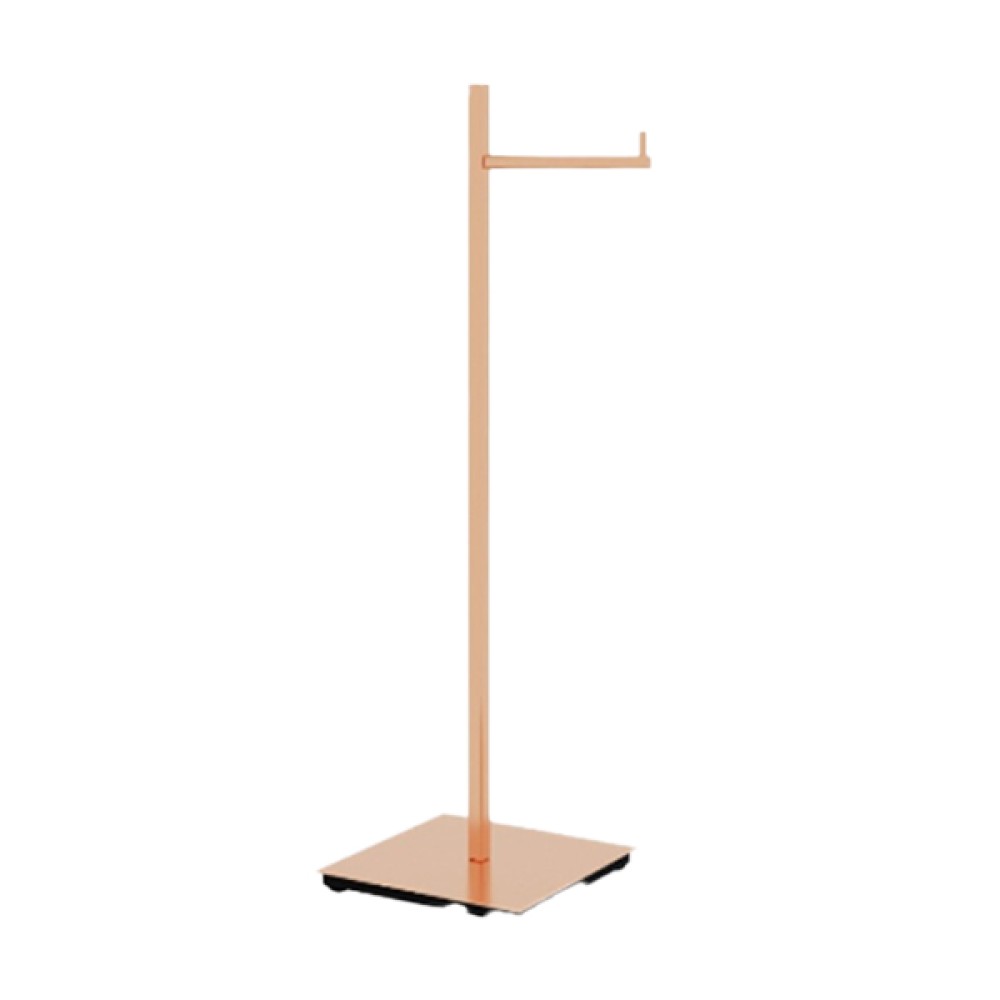 Papeleira Chão Simples Quada Cobre Polido Metalworks 57.QD01.CP Papeleira Chão Simples Quada Cobre Polido Metalworks 57.QD01.CP