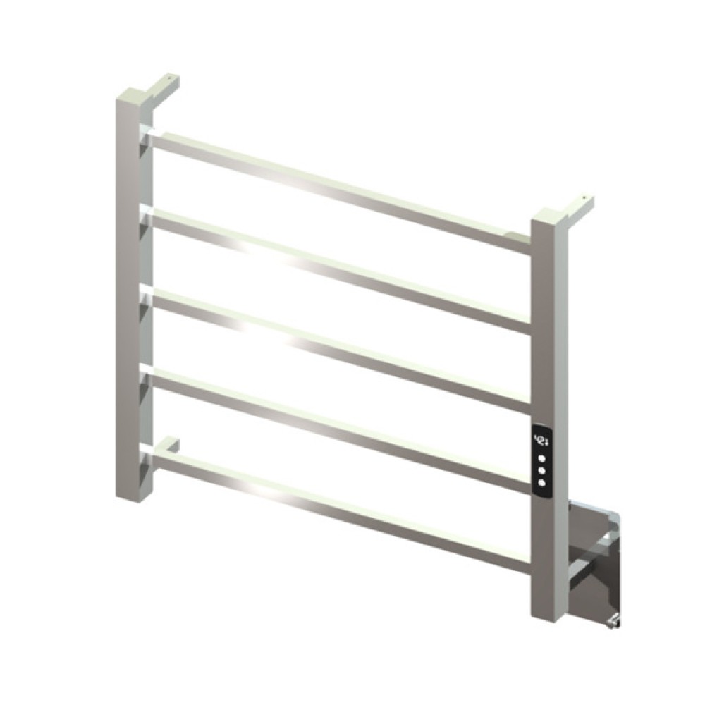 Toalheiro Térmico Fio Oculto Pequeno Quada Digital Premium Inox Polido 19.TQ17.IP Toalheiro Térmico Fio Oculto Pequeno Quada Digital Premium Inox Polido 19.TQ17.IP