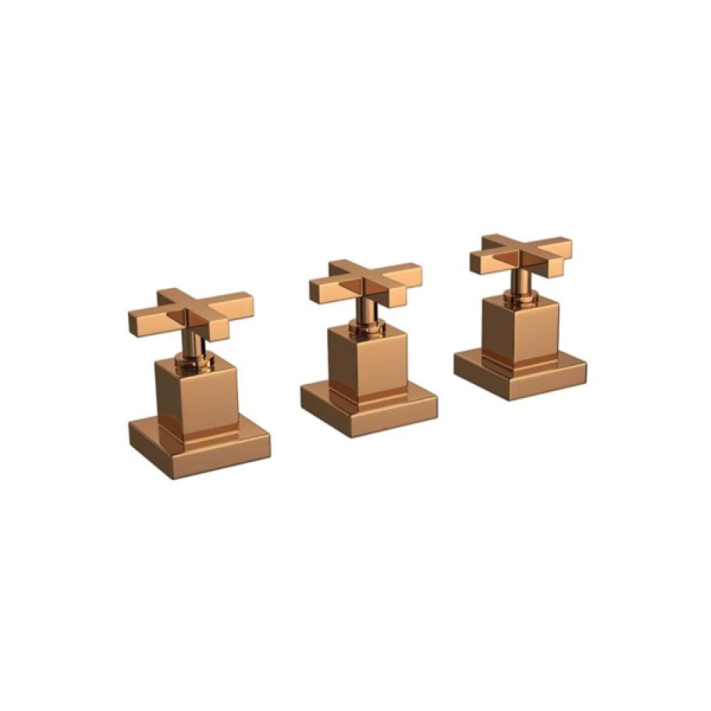 Misturador Red Gold Bidê Deca Duna Quadratta 1895.GL94.RD Misturador Red Gold Bidê Deca Duna Quadratta 1895.GL94.RD