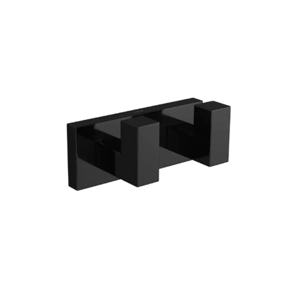 Cabide Duplo Deca Quadratta Black Noir 2062.BL83.NO Cabide Duplo Deca Quadratta Black Noir 2062.BL83.NO