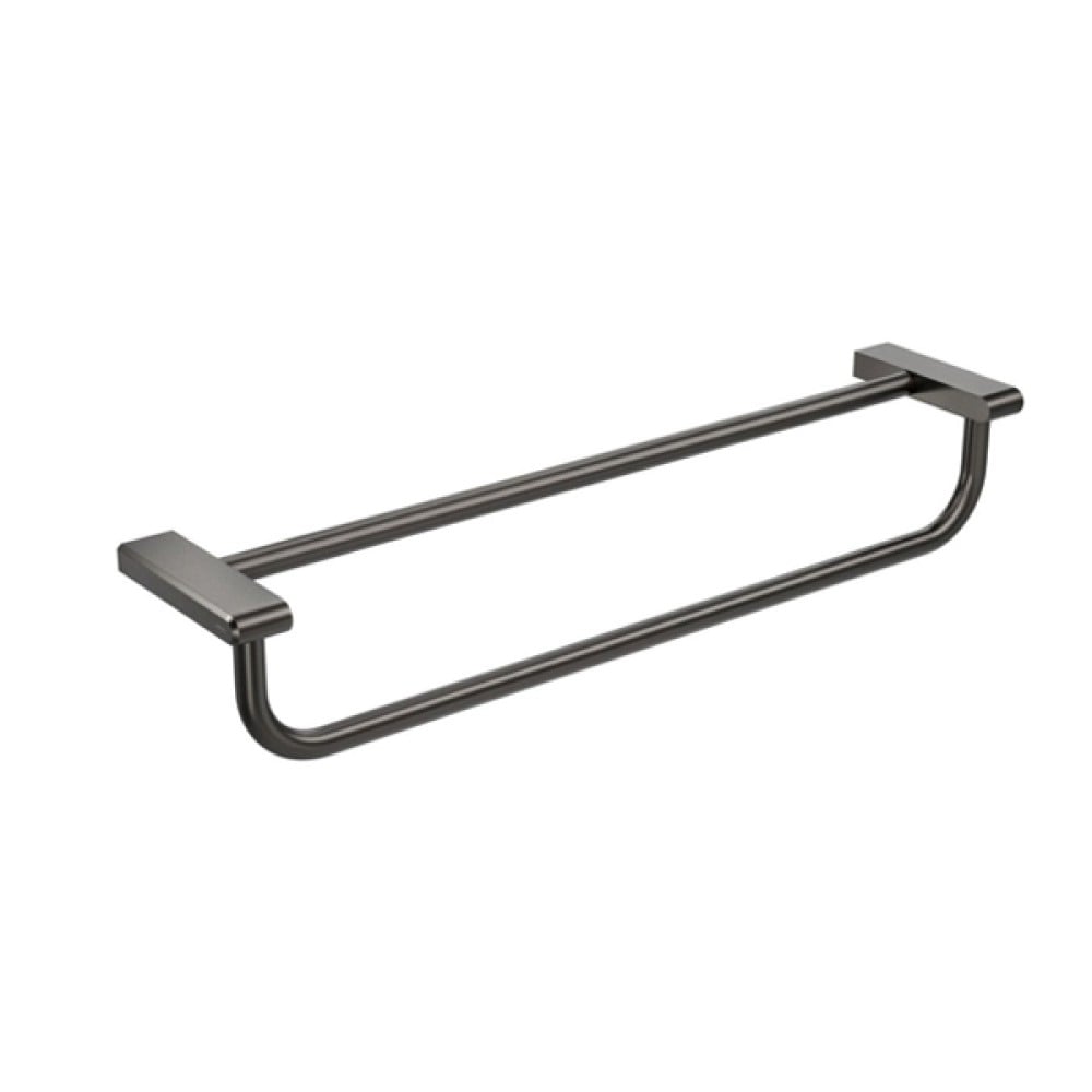 Porta Toalha Barra Dupla 60cm Deca You Dark Antracite 2042.GF104.060.MT Porta Toalha Barra Dupla 60cm Deca You Dark Antracite 2042.GF104.060.MT