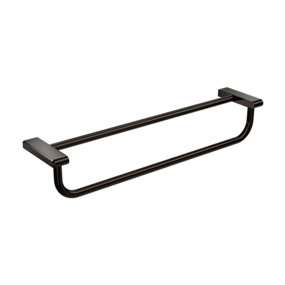 Porta Toalha Barra Dupla 60cm Deca You Brown Matte 2042.MR104.060.MT Porta Toalha Barra Dupla 60cm Deca You Brown Matte 2042.MR104.060.MT