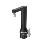 Torneira Elétrica Puravitta Parede Preto 220V/5500W Hydra