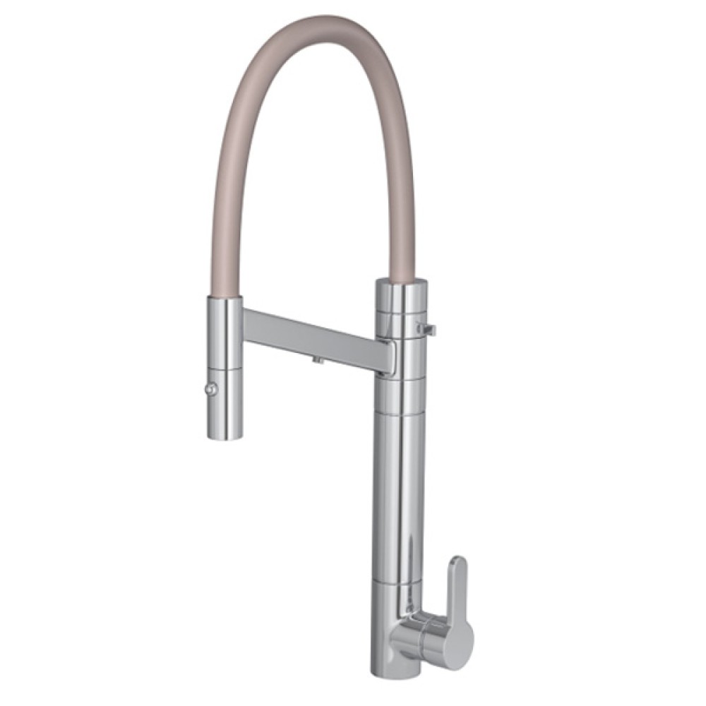 Misturador Monocomando Filtro Twin Colore Cozinha Mesa Deca Cromado e Fendi 2241.C.FD Misturador Monocomando Filtro Twin Colore Cozinha Mesa Deca Cromado e Fendi 2241.C.FD