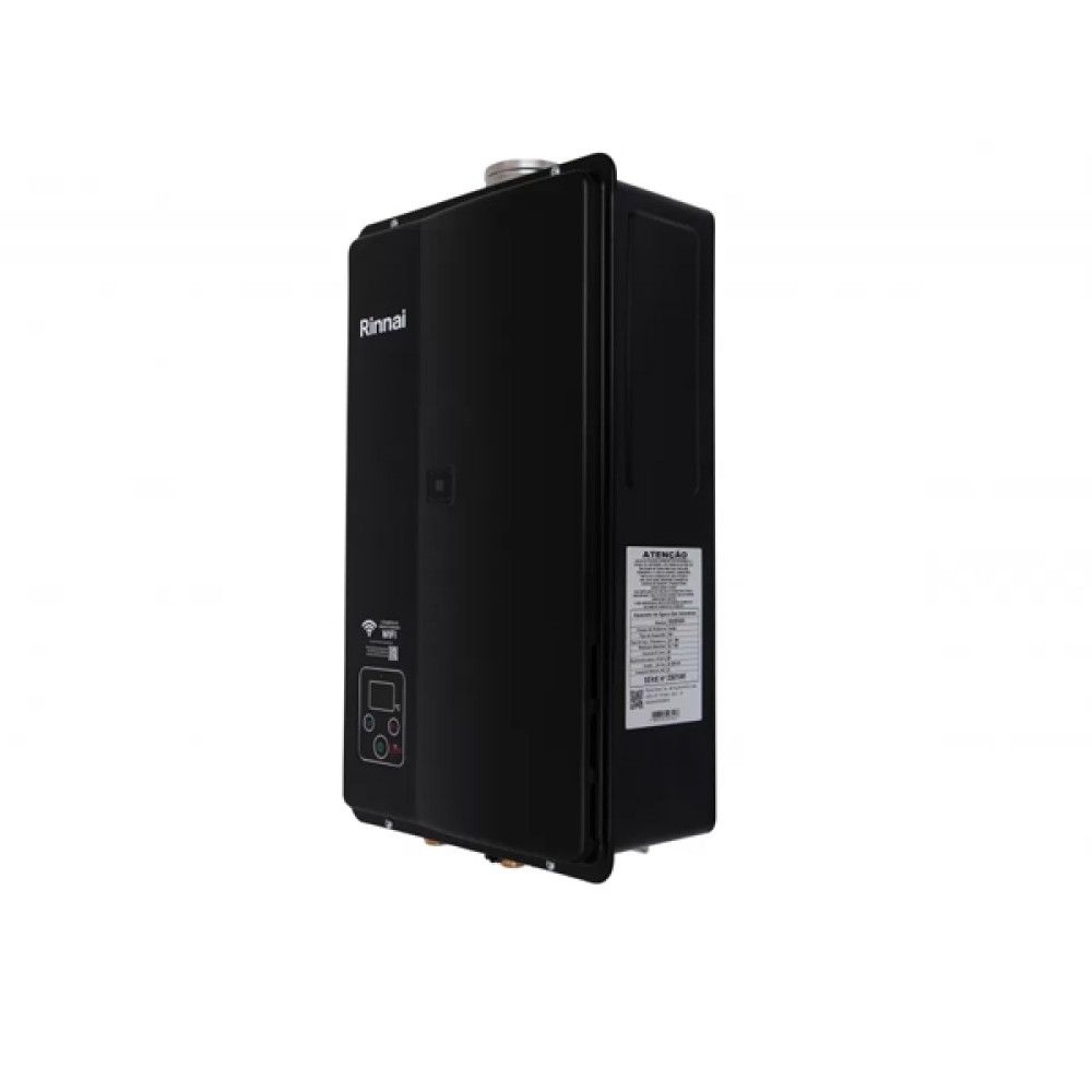 Aquecedor a Gás 32 litros REUE-331 FEH GN Preto Rinnai