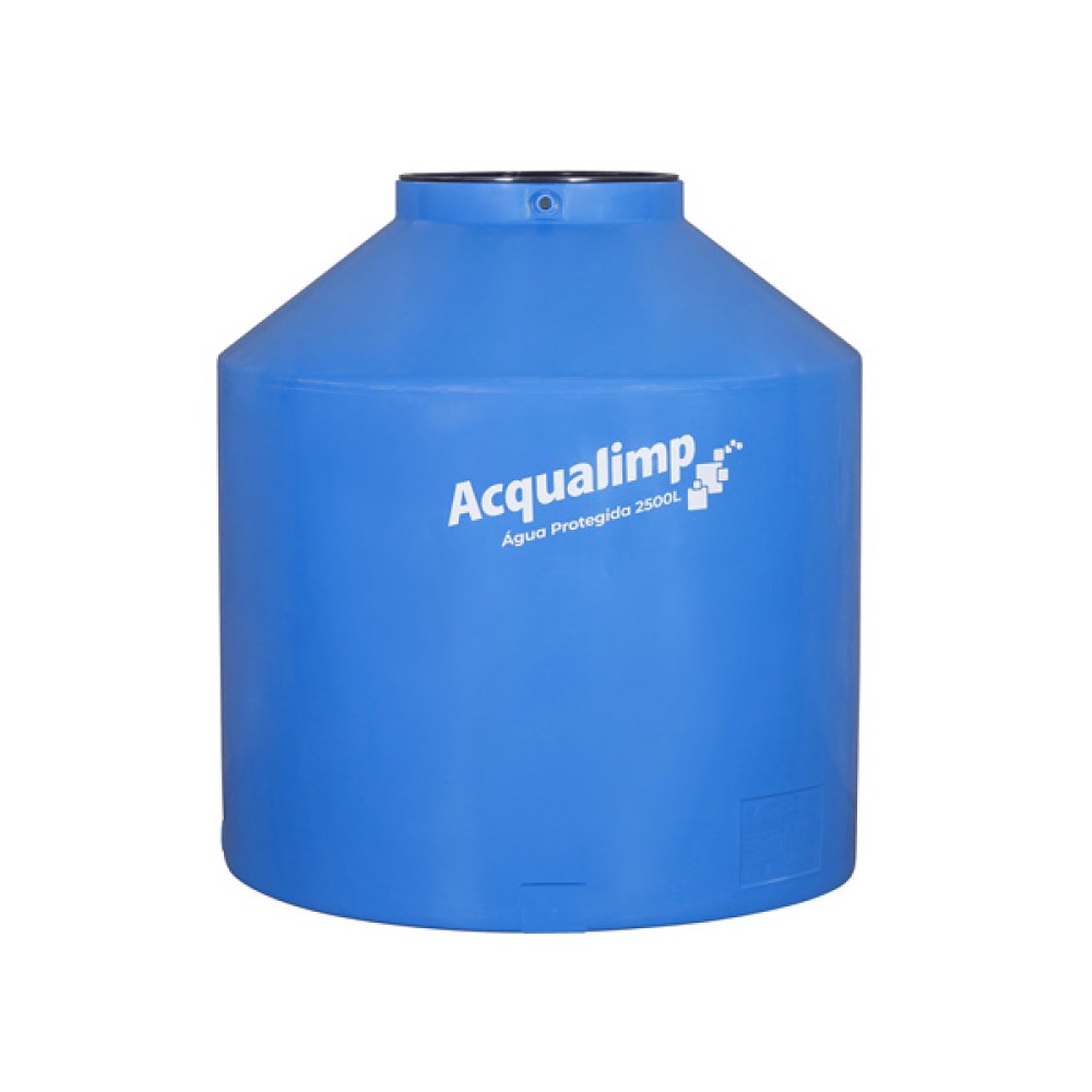 Caixa d’água Polietileno 2500L Água protegida Acqualimp Caixa d’água Polietileno 2500L Água protegida Acqualimp