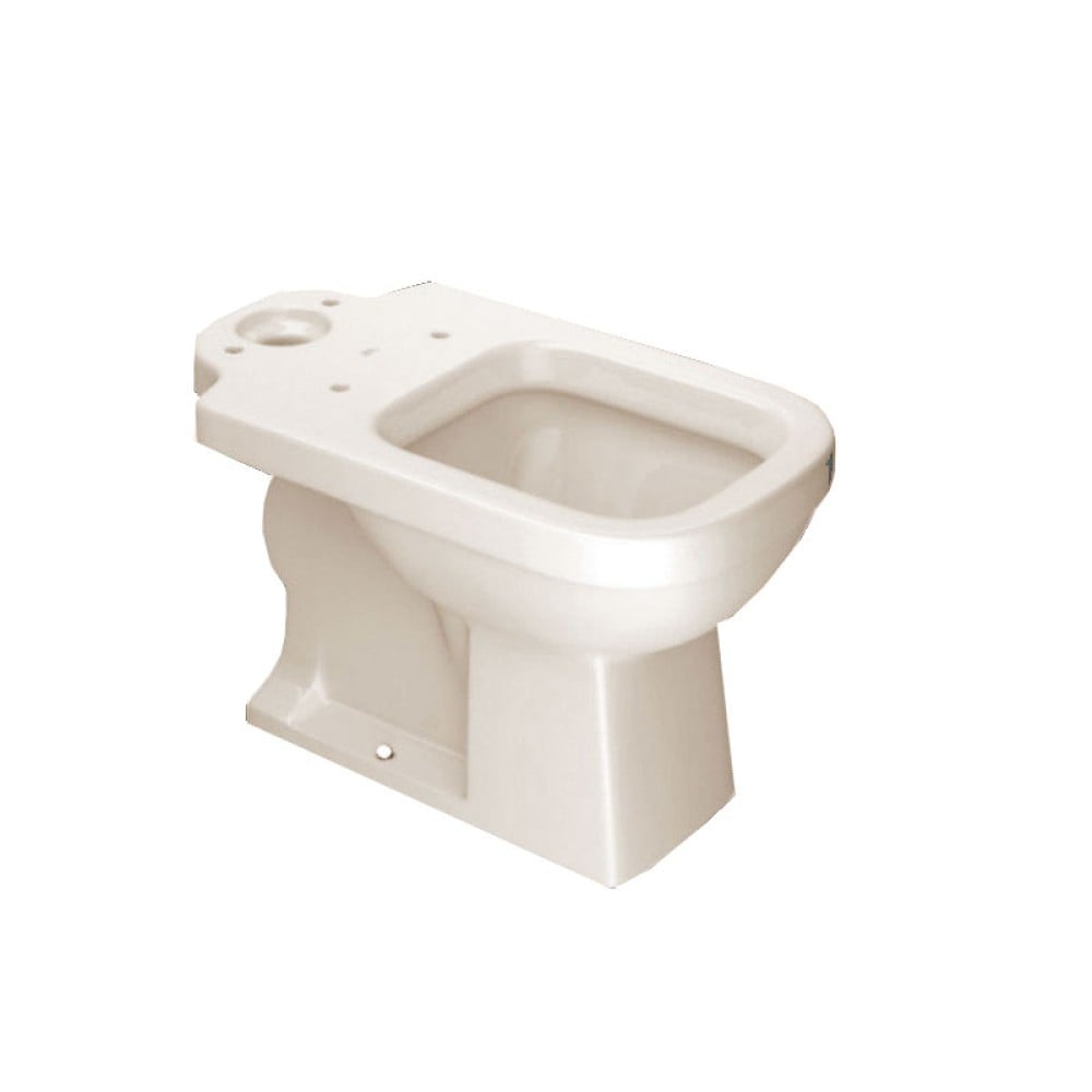 Bacia Para Caixa Acoplada Creme Quadra Deca P.210.37 Bacia Para Caixa Acoplada Creme Quadra Deca P.210.37