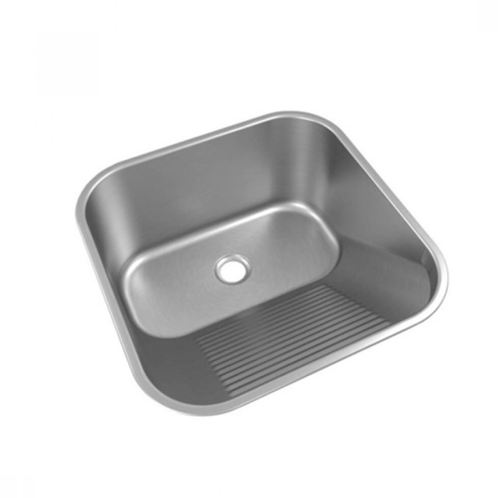 Tanque CT40 Aço Inox 40x40 Embutir Escovado Mekal 01019416 Tanque CT40 Aço Inox 40x40 Embutir Escovado Mekal 01019416