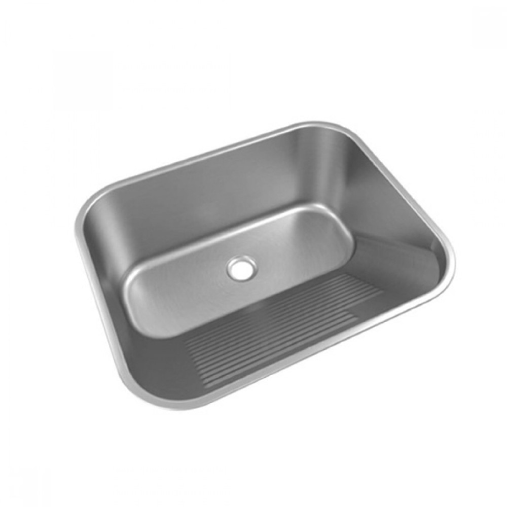Tanque CT50 Aço Inox 50x40 Embutir Escovado Mekal 90010195016 Tanque CT50 Aço Inox 50x40 Embutir Escovado Mekal 90010195016