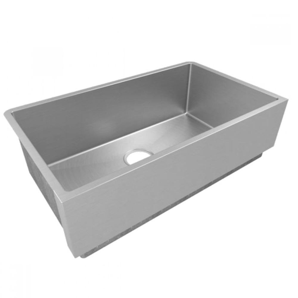 Cuba FS 70 Inox Semiencaixe/Embutir Luxo Escovada Farmhouse Sink 90016569016 Cuba FS 70 Inox Semiencaixe/Embutir Luxo Escovada Farmhouse Sink 90016569016