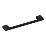 Toalheiro 45Cm Unique Preto Brilhante  Metalworks 07.UQ03.PB