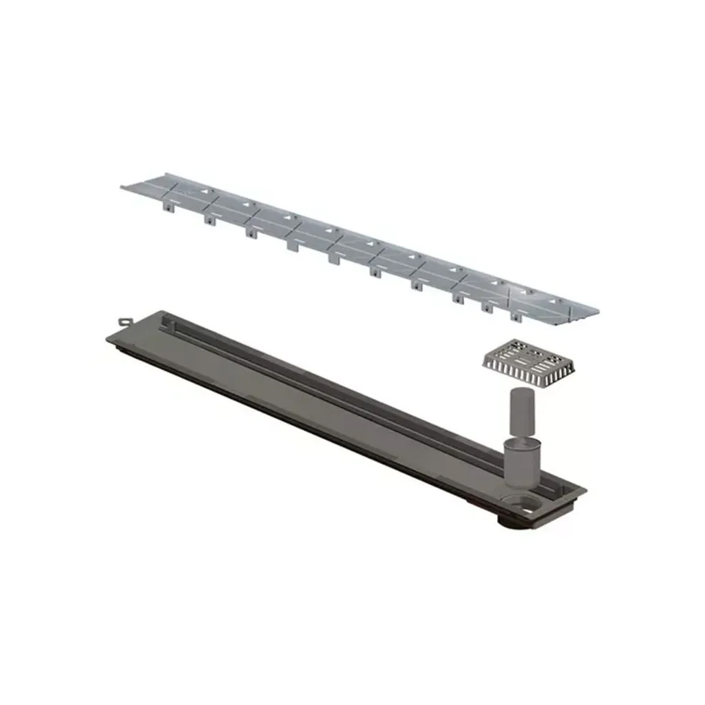 Ralo Linear Elleve Versatile Tampa Oculta 75 Cm - 4257 Ralo Linear Elleve Versatile Tampa Oculta 75 Cm - 4257