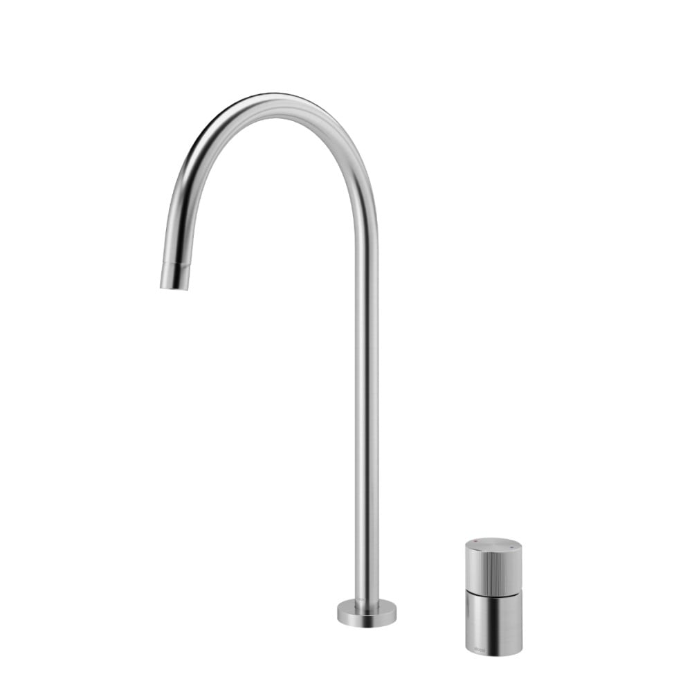 Monocomando bica alta mesa cozinha Mix&Match inox escovado 017225BH Monocomando bica alta mesa cozinha Mix&Match inox escovado 017225BH