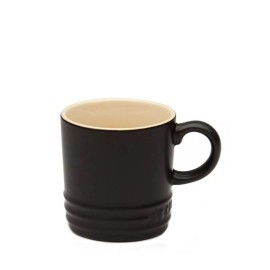 Caneca de Cerâmica Cappuccino Le Creuset Black Onyx 200ML