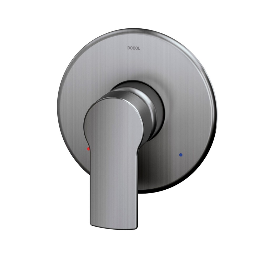Acabamento monocomando chuveiro baixa pressão 3/4" Argon grafite escovado 00848670 Acabamento monocomando chuveiro baixa pressão 3/4" Argon grafite escovado 00848670