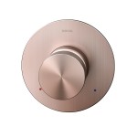 Acabamento monocomando chuveiro e ducha higiênica 1/2" Mix&Match cobre escovado 00931269