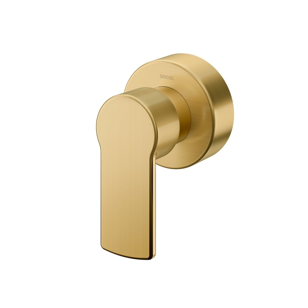 Acabamento registro base Deca PQ Argon ouro escovado 00873872 Acabamento registro base Deca PQ Argon ouro escovado 00873872