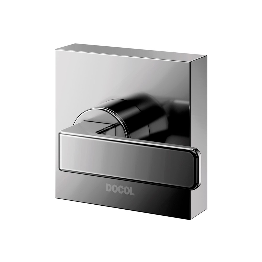 Acabamento registro Docol Base GD Docol Stillo grafite polido 00820548 Acabamento registro Docol Base GD Docol Stillo grafite polido 00820548