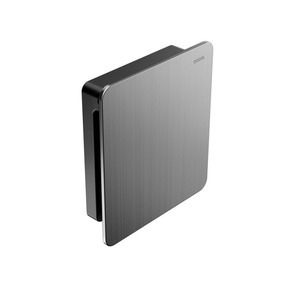 Acabamento válvula descarga parede DocolFlat grafite escovado 00931770 Acabamento válvula descarga parede DocolFlat grafite escovado 00931770