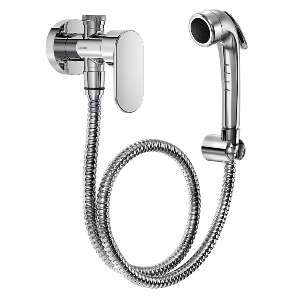 Ducha higiênica registro e derivação c/ gatilho Docol Kaila 00886306 Ducha higiênica registro e derivação c/ gatilho Docol Kaila 00886306