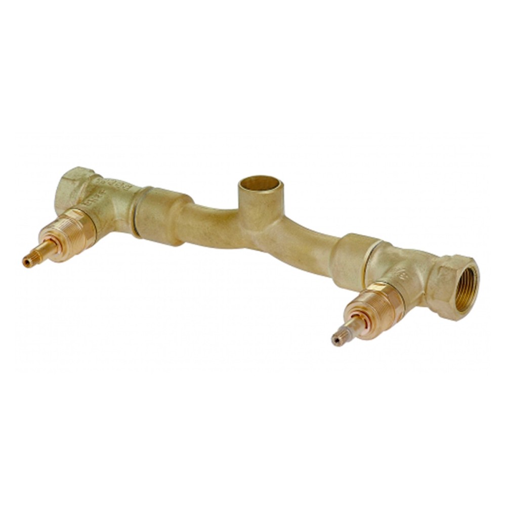 Misturador chuveiro roscável de acionamento 1/2 volta - 3/4" Docol Base 00393900 Misturador chuveiro roscável de acionamento 1/2 volta - 3/4" Docol Base 00393900