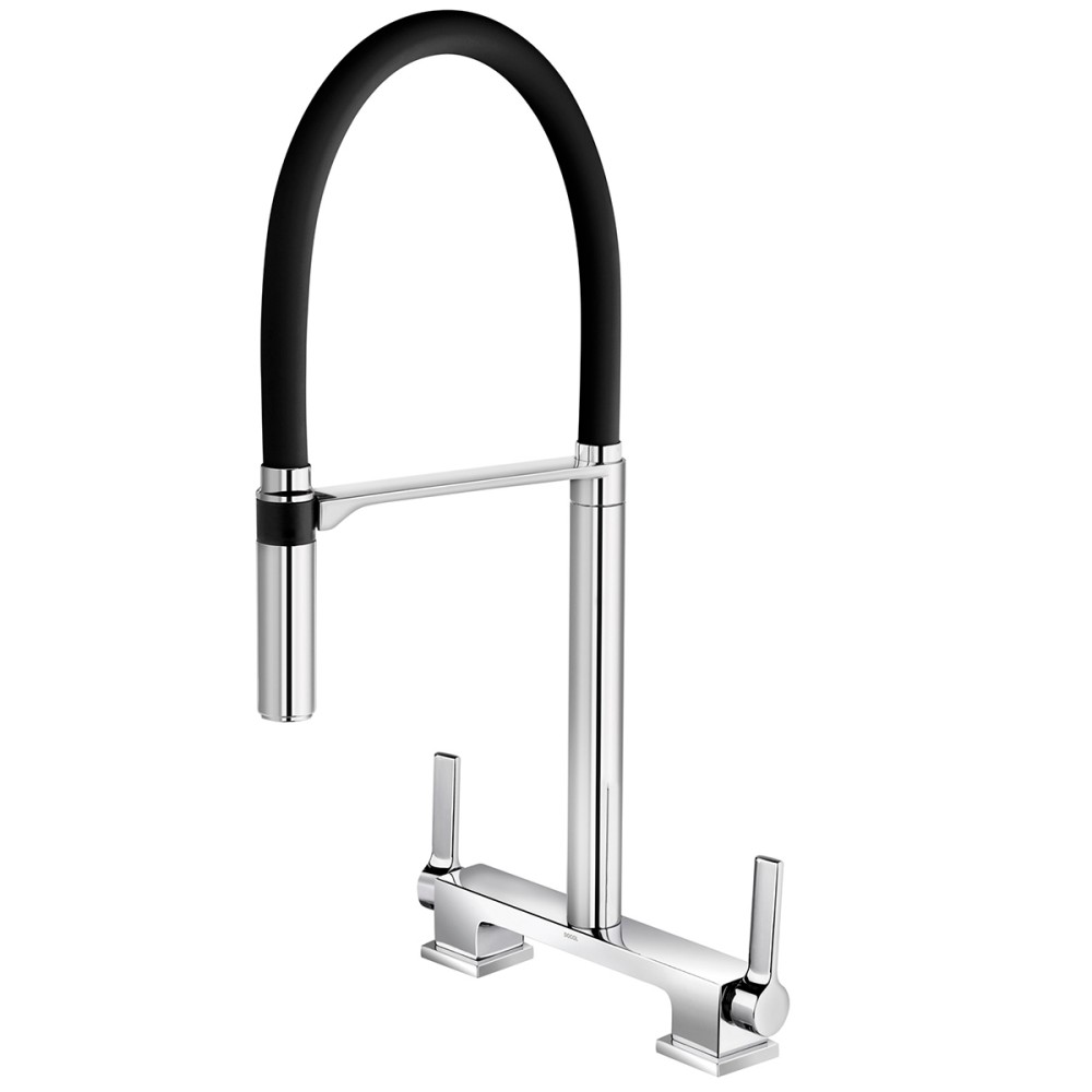 Misturador cozinha bica alta Doc preto 00738757 Misturador cozinha bica alta Doc preto 00738757