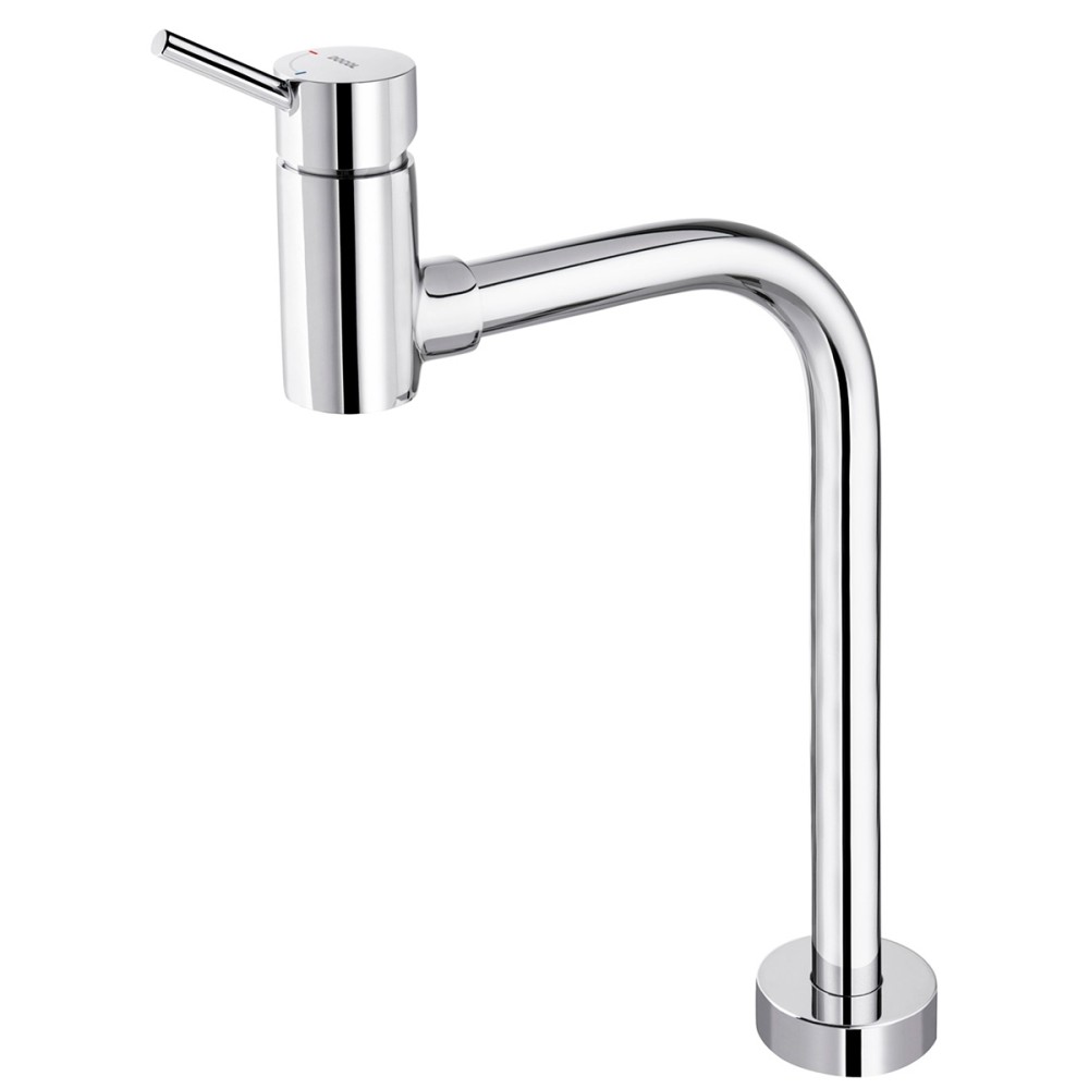 Monocomando bica alta 90° mesa lavatório ColdStart Lóggica cromado 00574706 Monocomando bica alta 90° mesa lavatório ColdStart Lóggica cromado 00574706