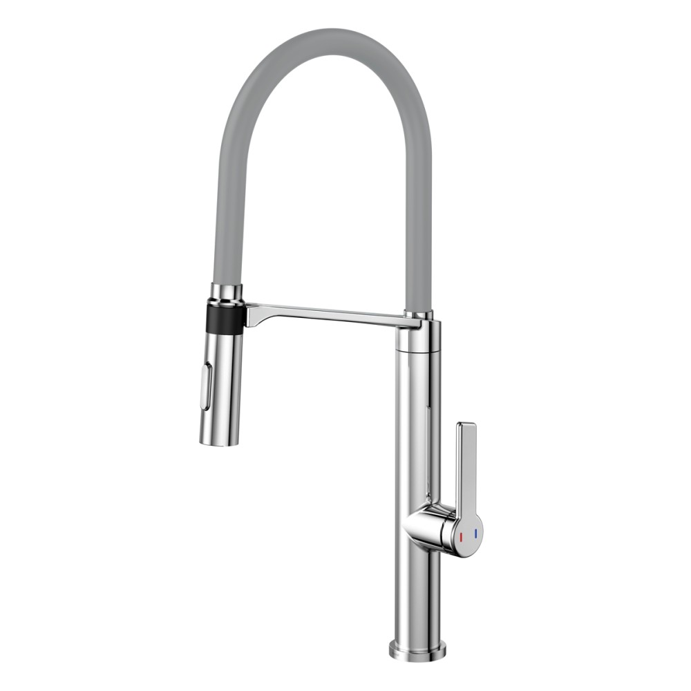 Monocomando para cozinha Doc cinza 00695763 Monocomando para cozinha Doc cinza 00695763