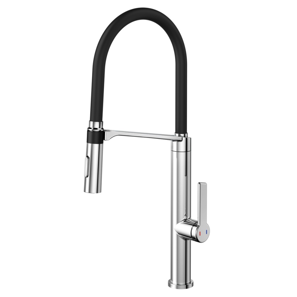 Monocomando para cozinha Doc preto 00695757 Monocomando para cozinha Doc preto 00695757