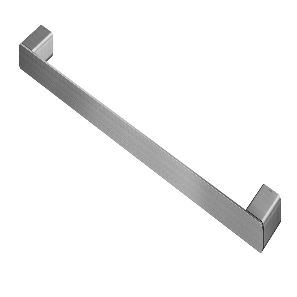 Porta-toalhas bastão 676 mm DocolFlat grafite escovado 00961370 Porta-toalhas bastão 676 mm DocolFlat grafite escovado 00961370