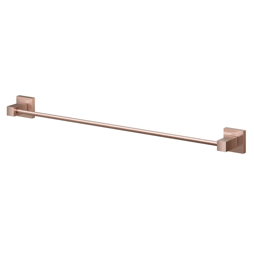Porta-toalha bastão 642 mm Square cobre escovado 00387769 Porta-toalha bastão 642 mm Square cobre escovado 00387769
