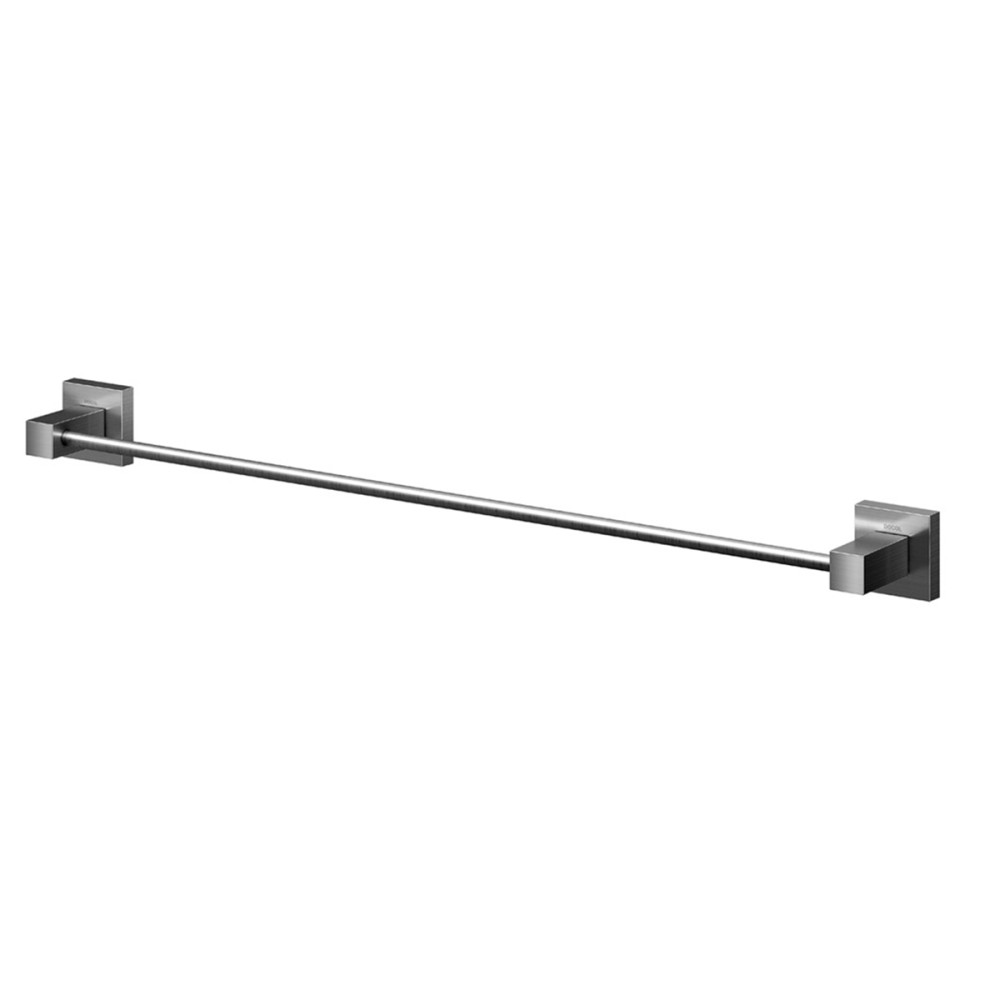 Porta-toalha bastão 642 mm Square grafite escovado 00387770 Porta-toalha bastão 642 mm Square grafite escovado 00387770