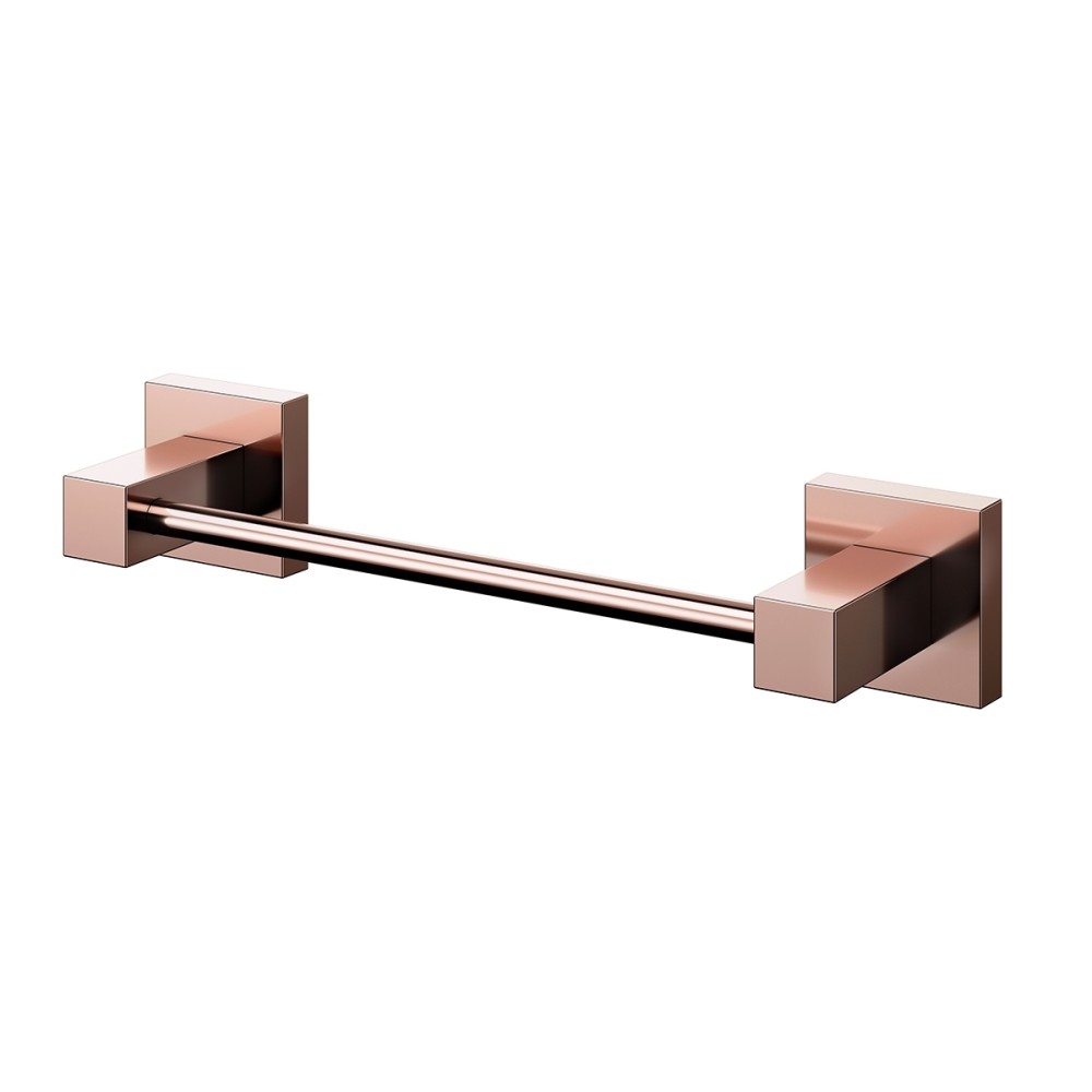 Porta-toalha rosto 265 mm de parede Square cobre polido 00388430 Porta-toalha rosto 265 mm de parede Square cobre polido 00388430