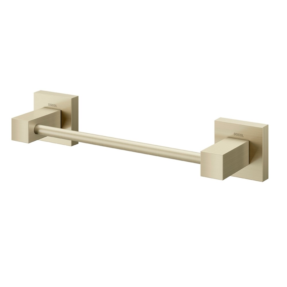 Porta-toalha rosto 265 mm de parede Square níquel escovado 00388444 Porta-toalha rosto 265 mm de parede Square níquel escovado 00388444