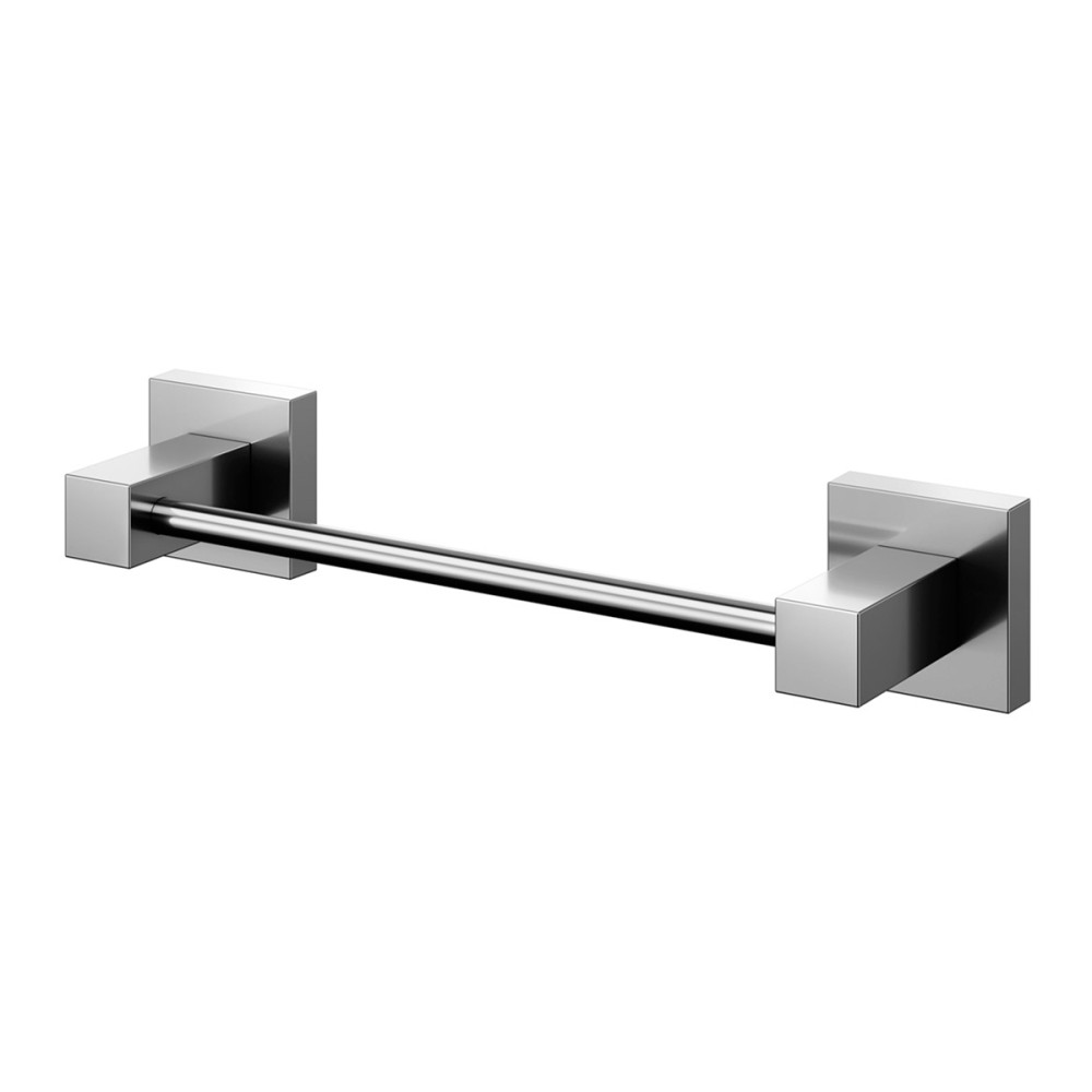 Porta-toalha rosto 265 mm de parede Square grafite polido 00388448 Porta-toalha rosto 265 mm de parede Square grafite polido 00388448