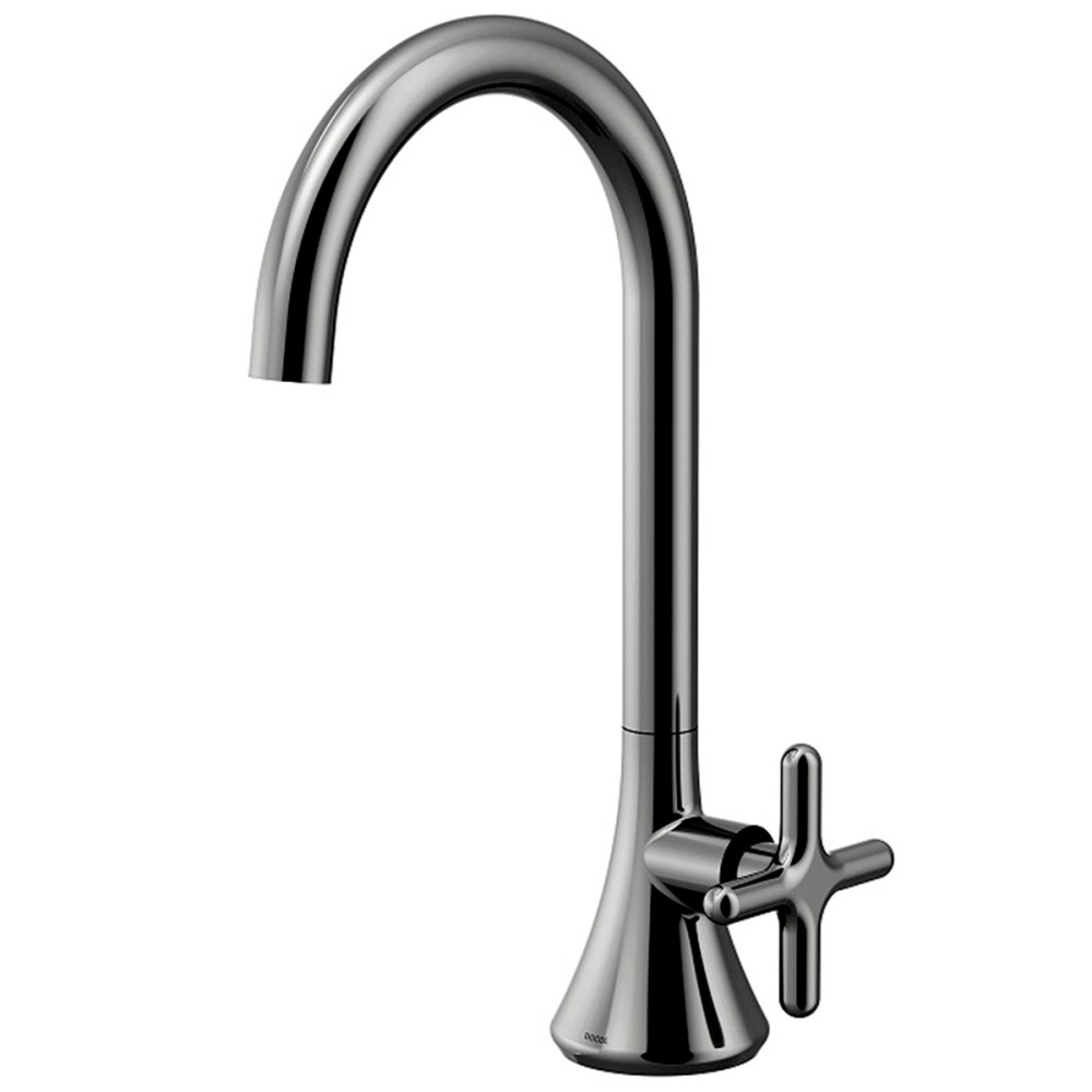 Torneira para banheiro 290 Liss grafite polido 00921048 Torneira para banheiro 290 Liss grafite polido 00921048