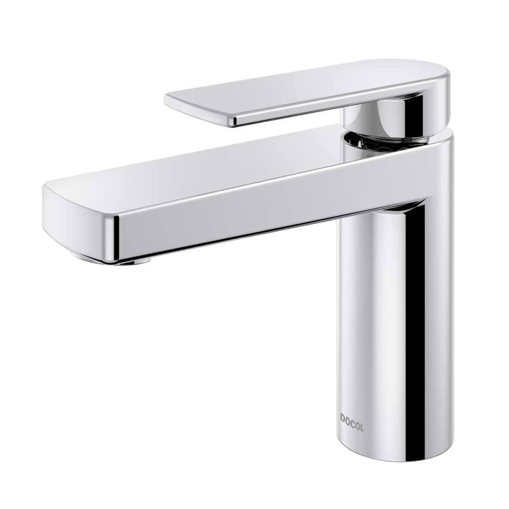 Torneira bica baixa de mesa para lavatório Argon cromado 00847306 Torneira bica baixa de mesa para lavatório Argon cromado 00847306