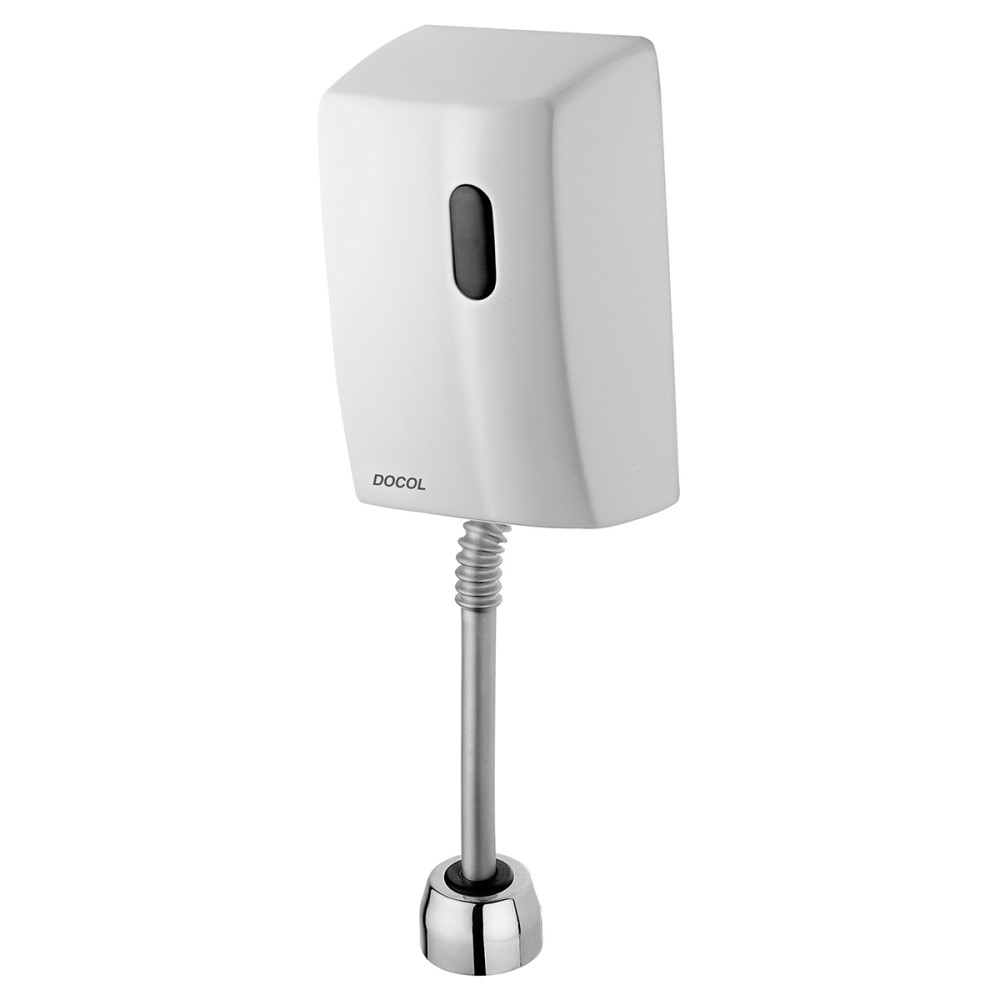 Válvula de parede para mictório DocolTronic Zenit branco e cromado 00391126 Válvula de parede para mictório DocolTronic Zenit branco e cromado 00391126