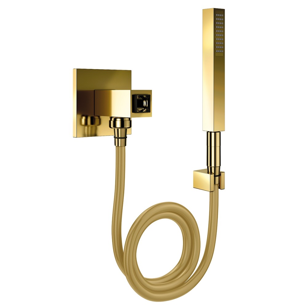 Desviador chuveiro Square 1/2" ouro polido 00604243 Desviador chuveiro Square 1/2" ouro polido 00604243