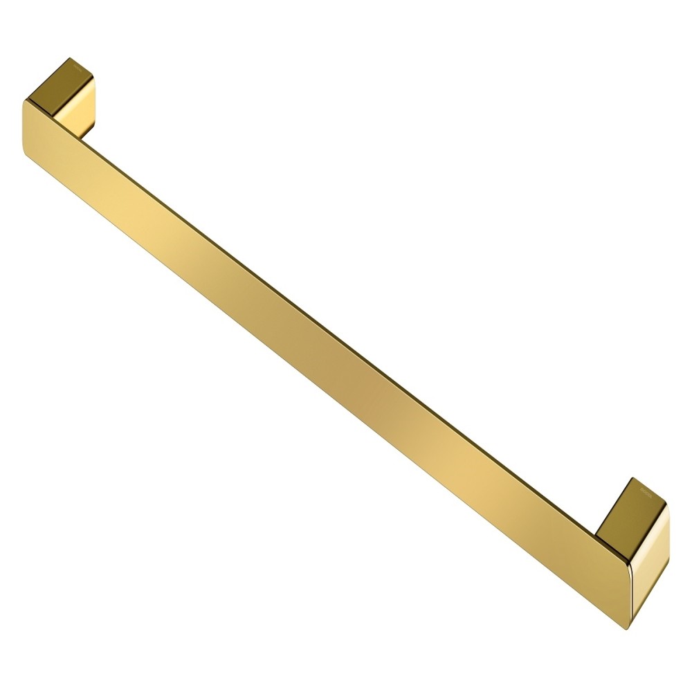 Porta-toalhas bastão 676 mm DocolFlat ouro polido 00961343 Porta-toalhas bastão 676 mm DocolFlat ouro polido 00961343