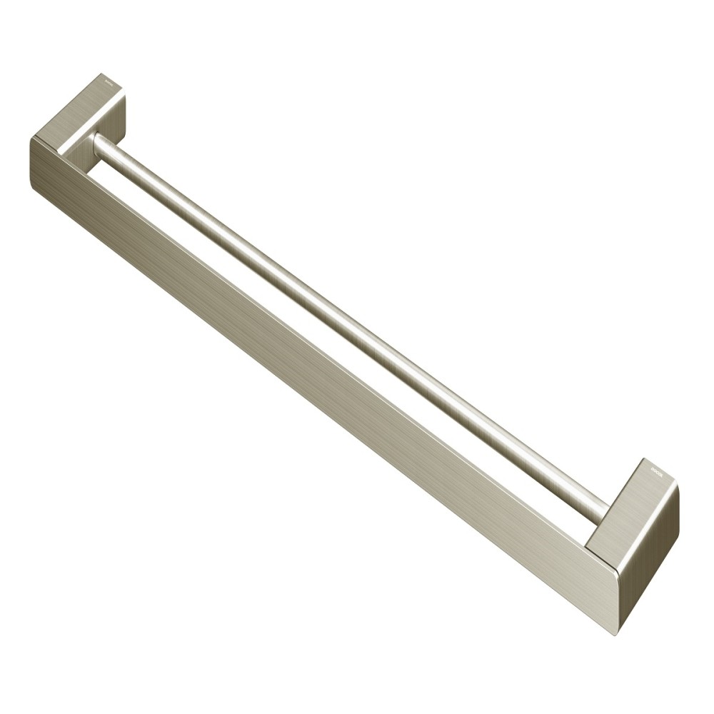 Porta-toalhas duplo 676 mm DocolFlat níquel escovado 01013744 Porta-toalhas duplo 676 mm DocolFlat níquel escovado 01013744