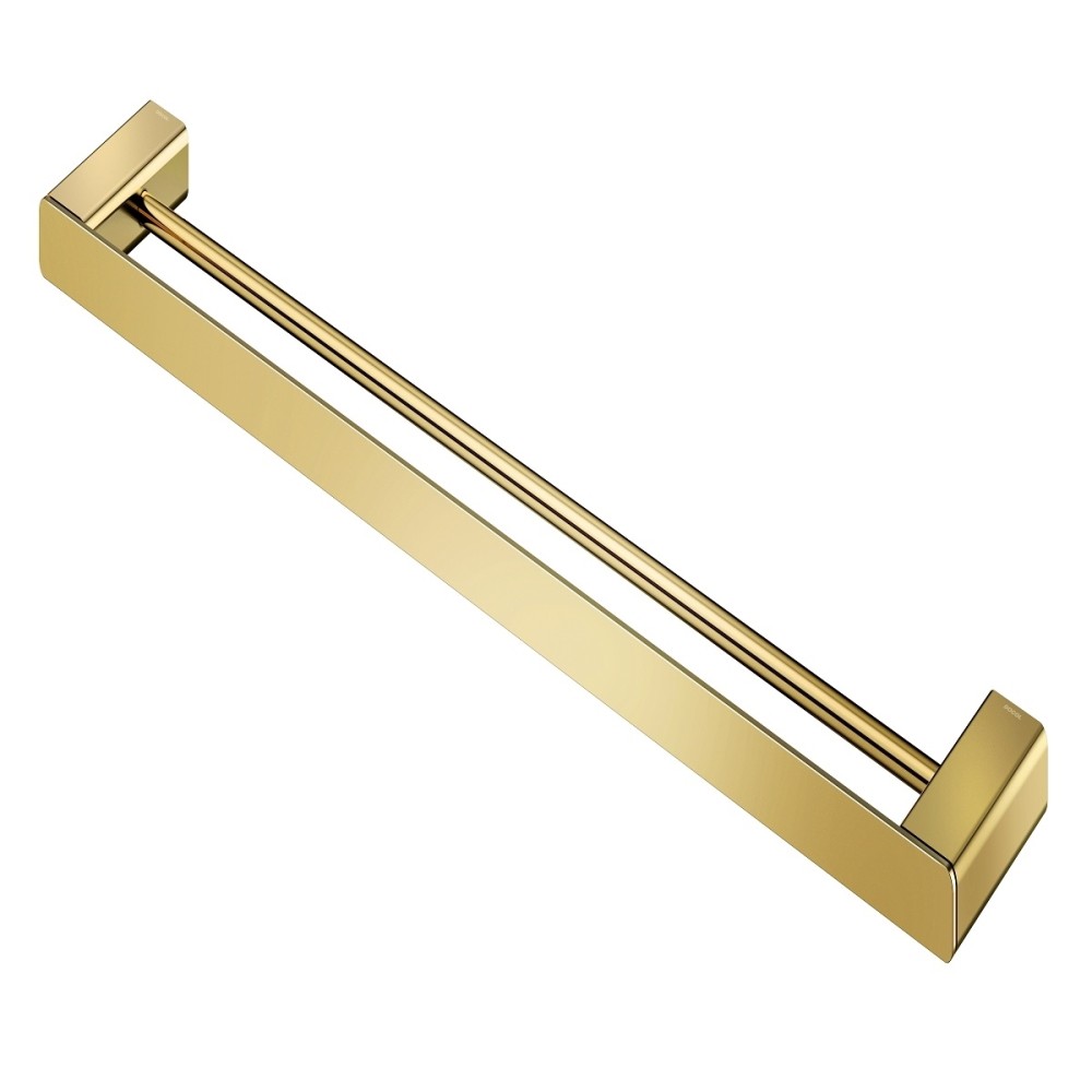 Porta-toalhas duplo 676 mm DocolFlatouro polido 01013743 Porta-toalhas duplo 676 mm DocolFlatouro polido 01013743
