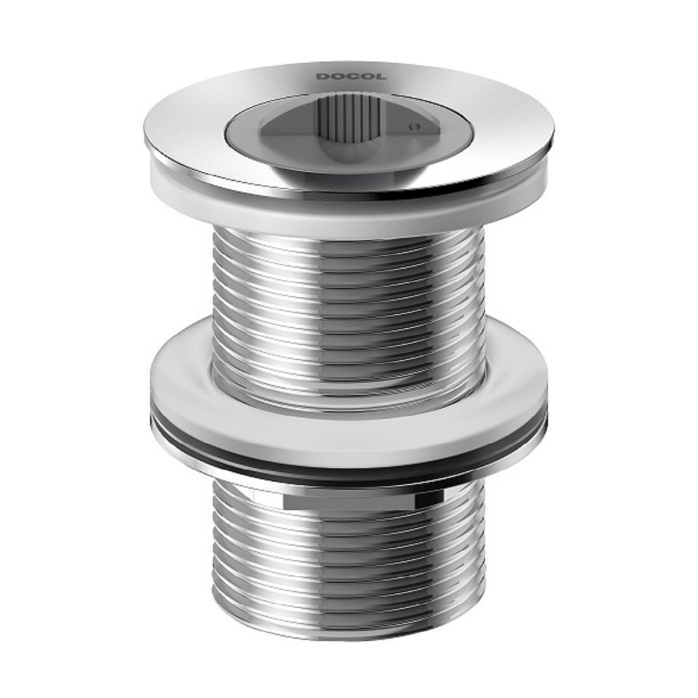 Válvulas de escoamento para tanque sem ladrão 2.1/2 x 1.1/4 cromado 00987906 Válvulas de escoamento para tanque sem ladrão 2.1/2 x 1.1/4 cromado 00987906