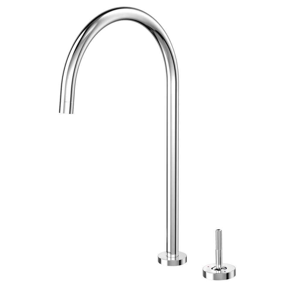 Monocomando joystick mesa cozinha Mix&Match cromado 01545906 Monocomando joystick mesa cozinha Mix&Match cromado 01545906
