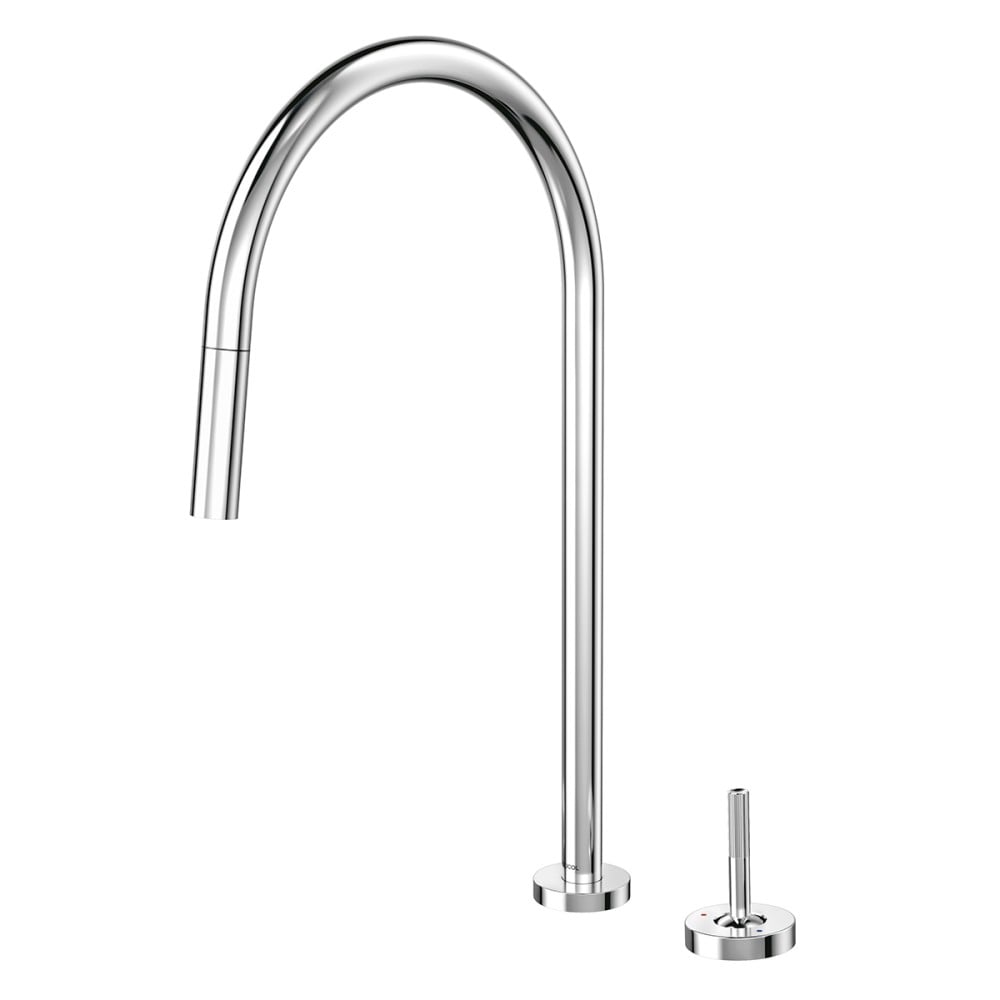 Monocomando Joy Stick com ducha retrátil mesa cozinha Mix&Match Cromado 01546206 Monocomando Joy Stick com ducha retrátil mesa cozinha Mix&Match Cromado 01546206