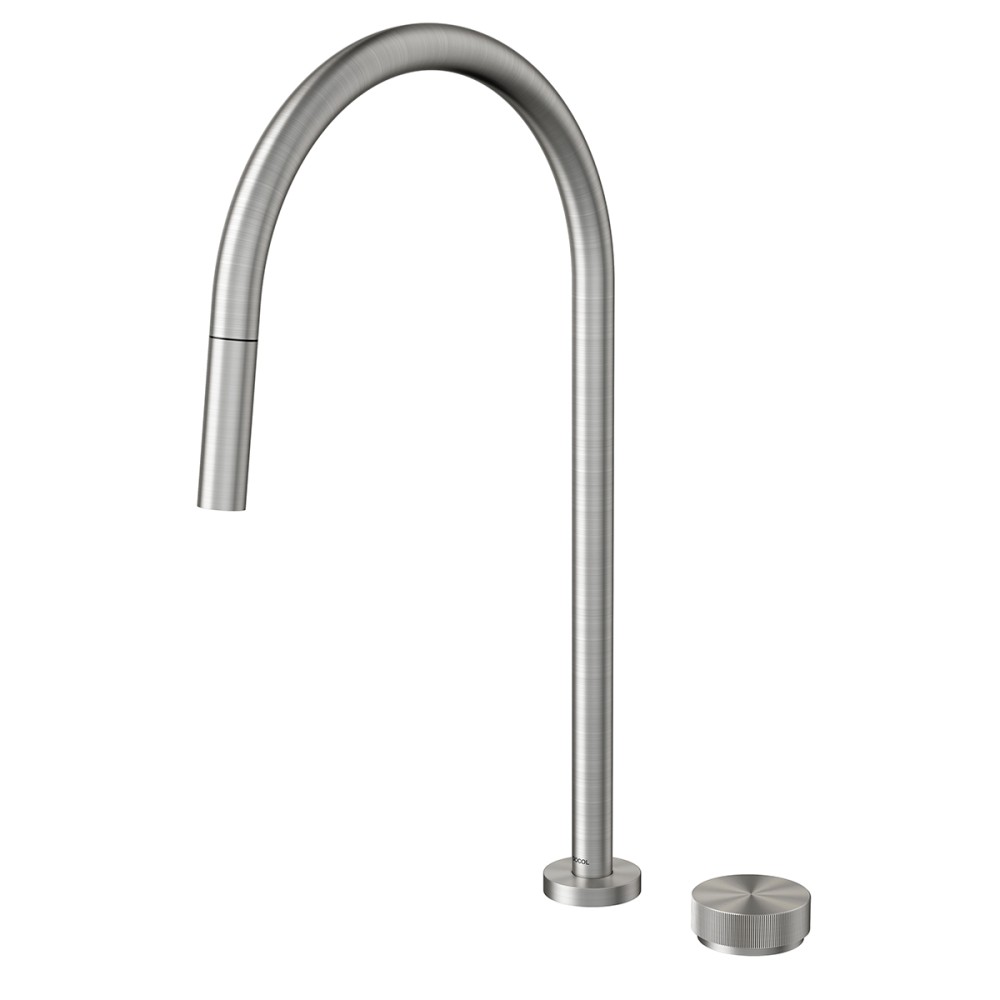 Torneira com ducha retrátil de mesa para cozinha Mix&Match inox escovado 015467BH Torneira com ducha retrátil de mesa para cozinha Mix&Match inox escovado 015467BH
