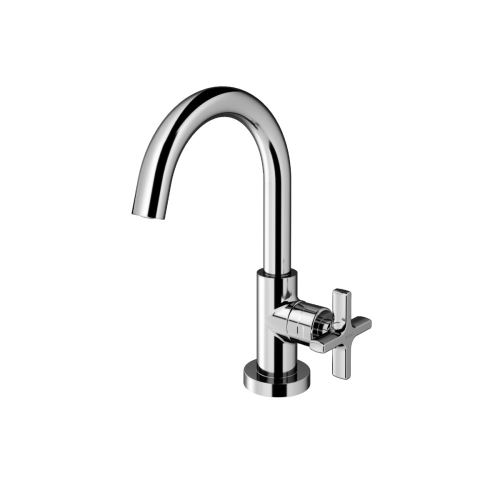 Torneira Bica Alta de mesa para Lavatório Invicta cromado 01522306 Torneira Bica Alta de mesa para Lavatório Invicta cromado 01522306