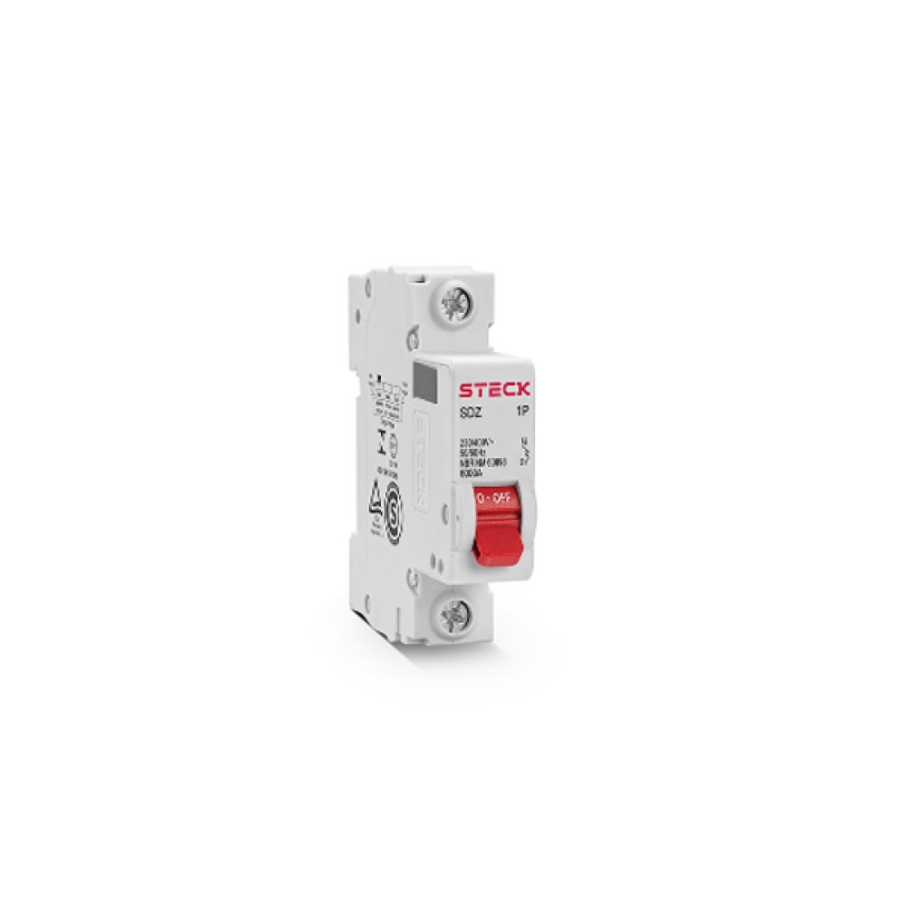 Disjuntor Monopolar Curva C 100A Steck Disjuntor Monopolar Curva C 100A Steck