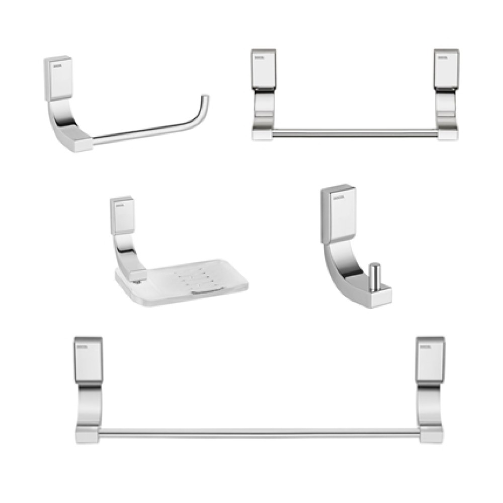 Kit de acessórios lavatório Top cromado 00552906 Kit de acessórios lavatório Top cromado 00552906